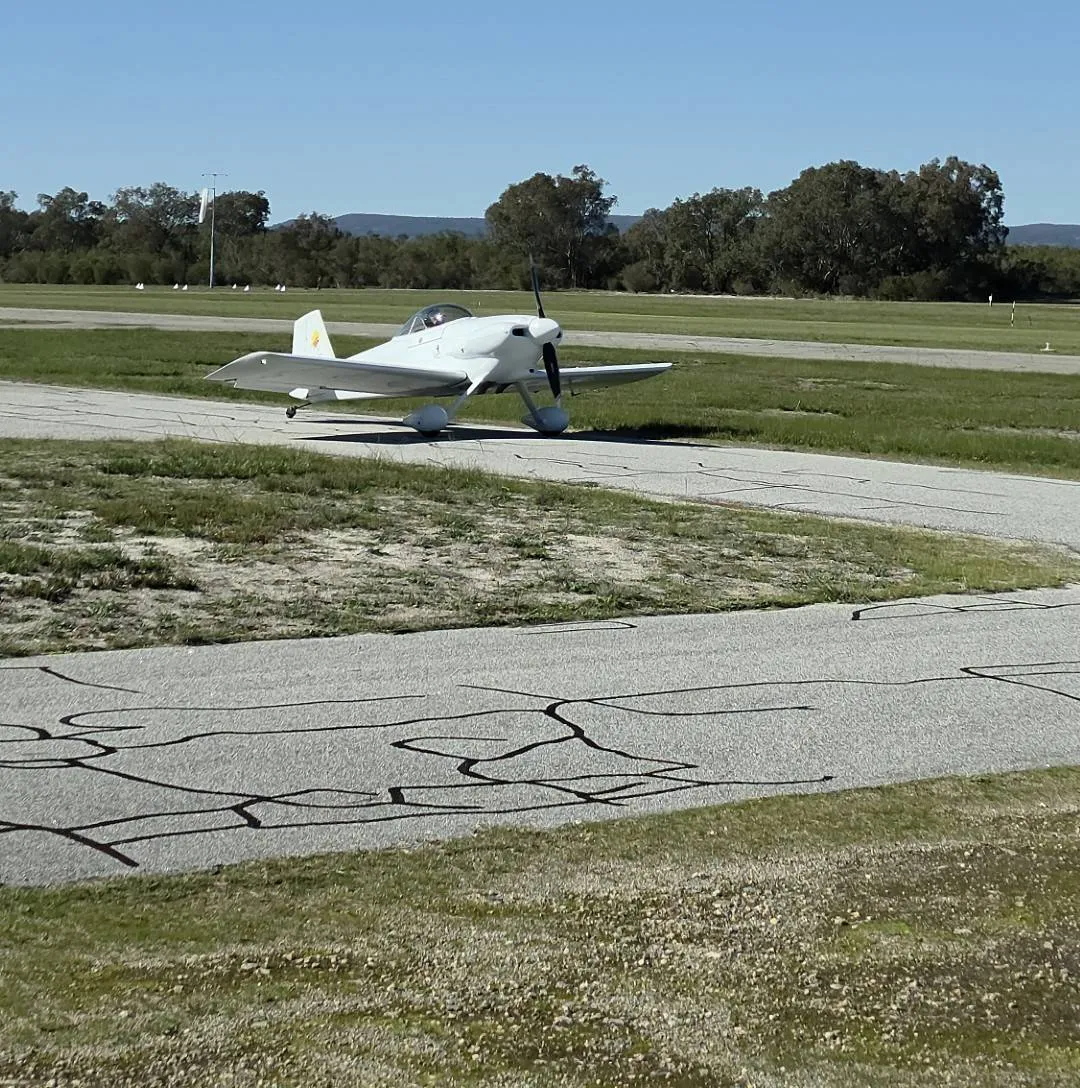 Airport pavement crack sealing works by Pro Crack Seal