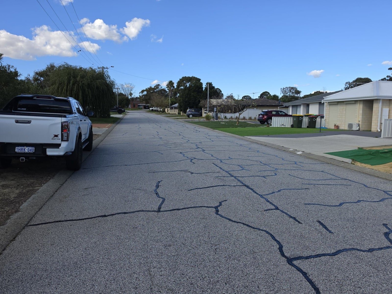 Pro Crack Seal crack sealing works for councils and commercial asset programs