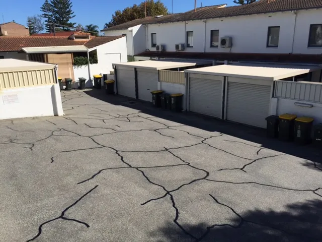 Mosman Park unit complex crack sealing project by Pro Crack Seal
