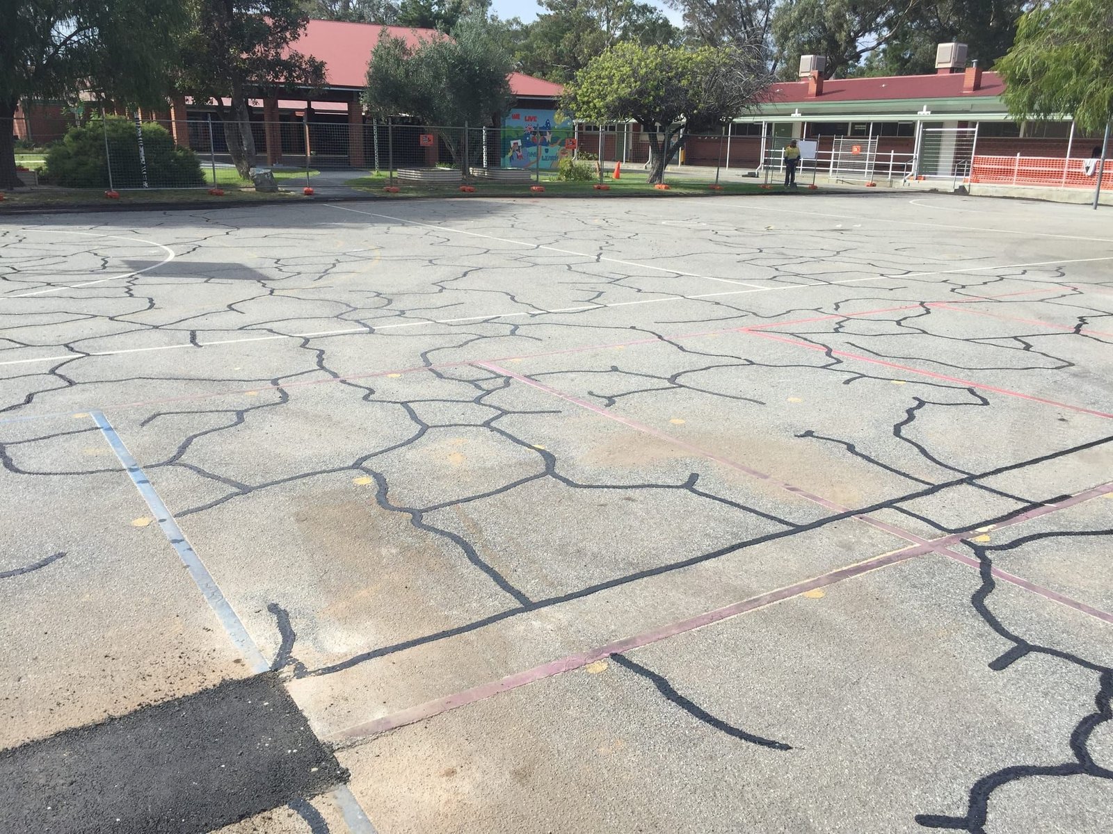 Commercial pavement sealing at Mt Claremont